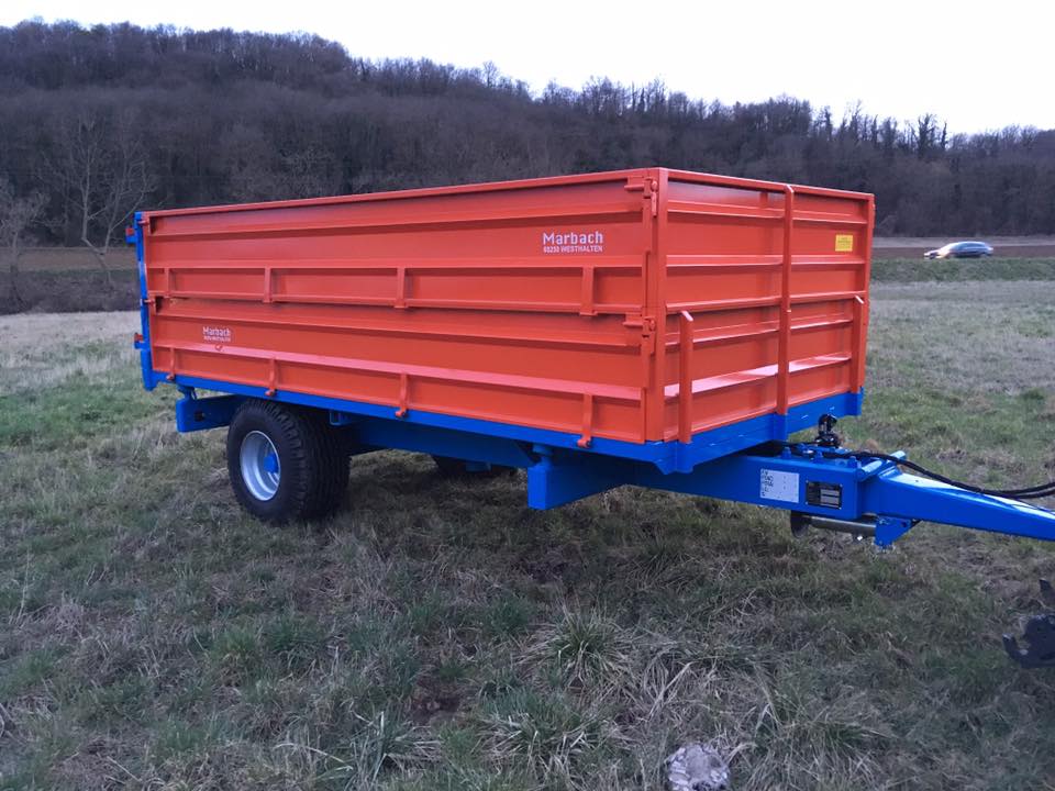 Conception de remorques sur mesure pour tracteur fabriquées en Alsace Wittenheim